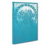 Sarah Bernhardt In Blue By Alphonse Mucha Canvas Print | Gallery Wrapped 30mm Frame Wall Art | 30x20 inches | Ready to Hang | Classic Picture | Living Room Bedroom Lounge Office