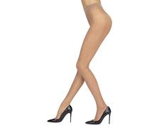 Sarah Borghi Solaris Women's 6 Den Sheer Tights in Lycra Extra Comfort - Made in Italy, Camel, XL