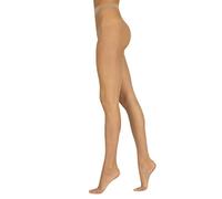 Sarah Borghi Women's Super Sheer Tights 6 Den with Flip Toe Invisible Stockings, Flat Stitching and Silk Gusset, Made in Italy, Nude, L