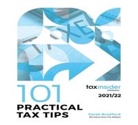Sarah Bradford 101 Practical Tax Tips 2021/22 Paperback Book Sarah Bradford Multicolor