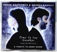 Sarah Brightman - Time To Say Goodbye (Con Te Partirò) [4-Track CD Single, Import, incl. Sarah's Intimate Version]