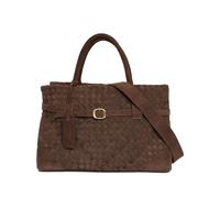 Sarah Chofakian Entrelazo woven suede tote bag - Brown One Size