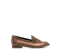 Sarah Chofakian Siena Oxford metallic loafers - Brown 34-35-36-37-38-39-40