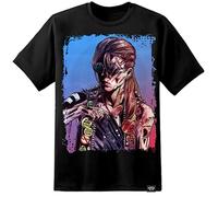 Sarah Connor Terminator Cybernosferatu Artwork Mens T Shirt Skynet Cyberdyne Systems (XL, Black)