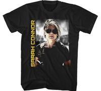 Sarah Connor Terminator Dark Fate T-Shirt Unisex Shirt Mens Man Black 3XL
