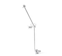 Sarah Duke Wooden Baby Mobile Holder, Mobile Holder for Baby Cot, Changing Table, 360 Degree Rotatable Height Adjustable, Clouds Baby Mobile Holder for Birth Gift Children (White, Clouds)