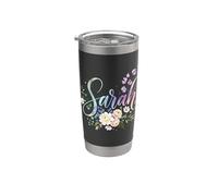 Sarah Flower Stainless Steel Insulated Tumbler