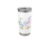 Sarah Flower Stainless Steel Insulated Tumbler