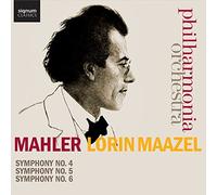 SARAH FOX PHILHARMON - MAHLER SYMPHONIES 4-6 - CD - K3z