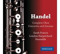 SARAH FRANCIS - HANDEL - OBOE CONCERTOS