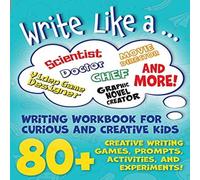 Sarah Giles Write Like a ...: Creative Writing Activity Workbook for Curious Sarah Giles Multicolor