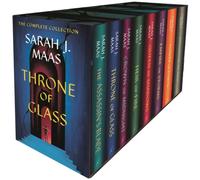 Sarah J. Maas Throne of Glass Hardcover Box Set Multiple-component retail product in White Sarah J. Maas White