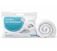 Sarah Jayne Luxury Cot Bed Duvet Made in UK - Soft Microfiber Baby Duvet with Hollowfibre Filling, Lightweight & Breathable Toddler Quilt, 4.5 Tog, Machine Washable