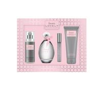 Sarah Jessica Parker Born Lovely Perfume Gift Set (4-Piece) | Includes 100ml Eau de Parfum Spray, Body Lotion and Body Mist, plus 10ml Rollerball