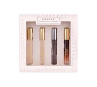 Sarah Jessica Parker Lovely Eau de Parfum Rollerball Gift Set, 4 x 10ml | Includes 4 x 10ml Fragrances - Three SJP Scents in Travel-Sized Rollerballs