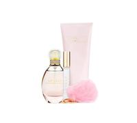 Sarah Jessica Parker Lovely Gift Set 100ml EDP + 10ml Rollerball + 200ml Shower Gel + Key Chain