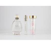 Sarah Jessica Parker Lovely Perfume Gift Set (100ml Eau de Parfum, 15ml Purse Spray & Bath Bombs) - White Amber Fragrance for Women - Genuine SJP Perfume for Women