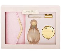 Sarah Jessica Parker SJP Lovely EDP, Roller Ball, Clutch Bag & Mirror, 100 ml/10 ml