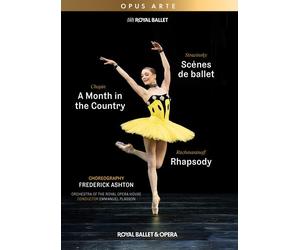 Sarah Lamb - Scenes de ballet; A Month in the Country; Rhapsody [New DVD]