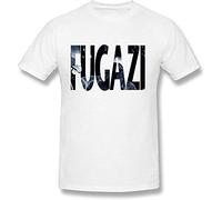 Sarah Lisa Men's Fugazi T-Shirt White