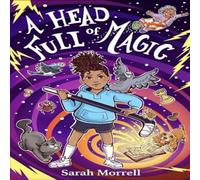 Sarah Morrell A Head Full of Magic Paperback Book in White Sarah Morrell White