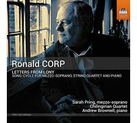 Sarah Pring - Corp: Letters From Lony [Sarah Pring; Chilingirian [CD]