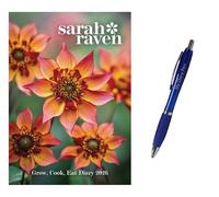 Sarah Raven Grow Cook Eat Deluxe A5 Diary 2026 + EXCLUSIVE LIMITED EDITION PEN