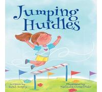 Sarah Surgey Jumping Hurdles Hardback Book in White Sarah Surgey White