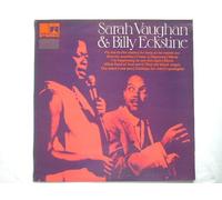 Sarah Vaughan & Billy Eckstine - Vaughan, Sarah & Billy Eckstine Sarah Vaughan & Billy Eckstine LP Saga EROS8098 EX/VG 1969