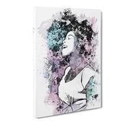 Sarah Vaughan Canvas Print | Gallery Wrapped 30mm Frame Wall Art | 24x16 inches | Ready to Hang | Modern Picture | Living Room Bedroom Lounge Office