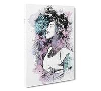 Sarah Vaughan Canvas Print | Gallery Wrapped 30mm Frame Wall Art | 30x20 inches | Ready to Hang | Modern Picture | Living Room Bedroom Lounge Office