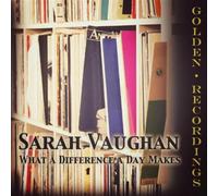 Sarah Vaughan - sarah vaughan what a difference a day made AudioCD Italian Import