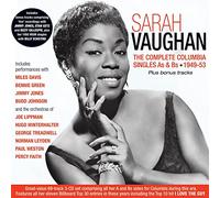 Sarah Vaughan : The Complete Columbia Singles As & Bs 1949-53 CD 3 discs (2019)