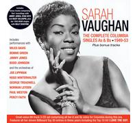 Sarah Vaughan : The Complete Columbia Singles As & Bs 1949-53 CD 3 discs (2019)
