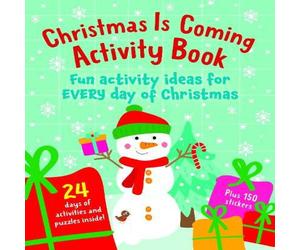 Sarah Walden Christmas Is Coming Activity Book Paperback Sarah Walden Multicolor