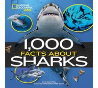 Sarah Wassner Flynn 1, 000 Facts About Sharks Hardback Book Sarah Wassner Flynn Multicolor