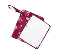 Sarah Wells Pumparoo Wet Dry Bag for Breast Pump Parts - Compact Organizer with Waterproof Pocket, Staging Mat & Fridge Hack - Machine Washable Pumping Accessory (Berry Bloom)