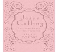 Sarah Young Jesus Calling, Pink Leathersoft, with Scripture References Leather in White Sarah Young White