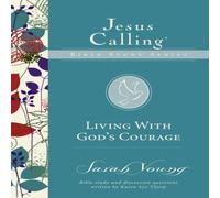 Sarah Young The Living with God's Courage Paperback Book Sarah Young Multicolor