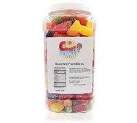 Sarah's Candy Factory Assorted Fruit Slice (5 Lbs in Jar)