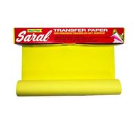 Saral Paper Corp Wax Free Transfer Paper - Yellow - 12 inches x 12 Foot Roll