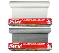 Saral Transfer paper 12 foot rolls in graphite and white