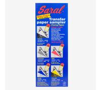 Dritz Saral Assorted Tracing Paper, Multicolor, 8x10 5
