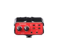 Saramonic 2-Ch XLR, 1/4" & 1/8“ On-Camera Mixer w/Preamps, Headphone Out for DSLR/Mirrorless/Video (SR-PAX1)