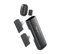 Saramonic Air SE Wireless Lavalier Microphone for iPhone & Android, 48kHz/24-bit with AI Noise Cancellation, Clip-On Microphone for YouTube, TikTok, Interview, Vlogging