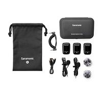 Saramonic Blink 500 ProX B2 | 2-Person Wireless 2.4GHz Clip-On Microphone System with Lavaliers