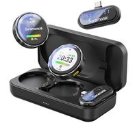 Saramonic BlinkMe U2 Wireless Lavalier Microphone for Android Type C Smartphone iPhone 15 Noise Cancellation, 8h Battery, 328ft Transmission, Wireless Lapel Mic for Live Streaming Video Recording