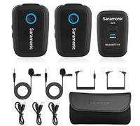 Saramonic Camera Wireless Lavalier Microphone System, Blink500 T2 Wireless Handheld Mic for Nikon Canon DSLR Camera, iPhone & Android Smartphones in Vlog, Facebook Livetream, Youtube Video