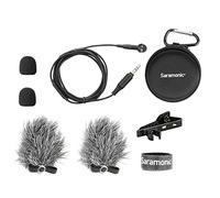 Saramonic DK3G Omnidirectional Lavalier Microphone with 3.5mm Jack TRS for Saramonic, Rode, DJI Microphone, Rec (DK3G)
