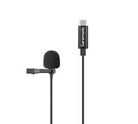 Saramonic LavMicro U3A Digital USB Type-C Lavalier Microphone with 90 Degree USB Adapter with 2m Cable Compatible with iPad Pro, Mac PC, Samsung, LG, Google Nexus, Other USB-C Type Smartphones